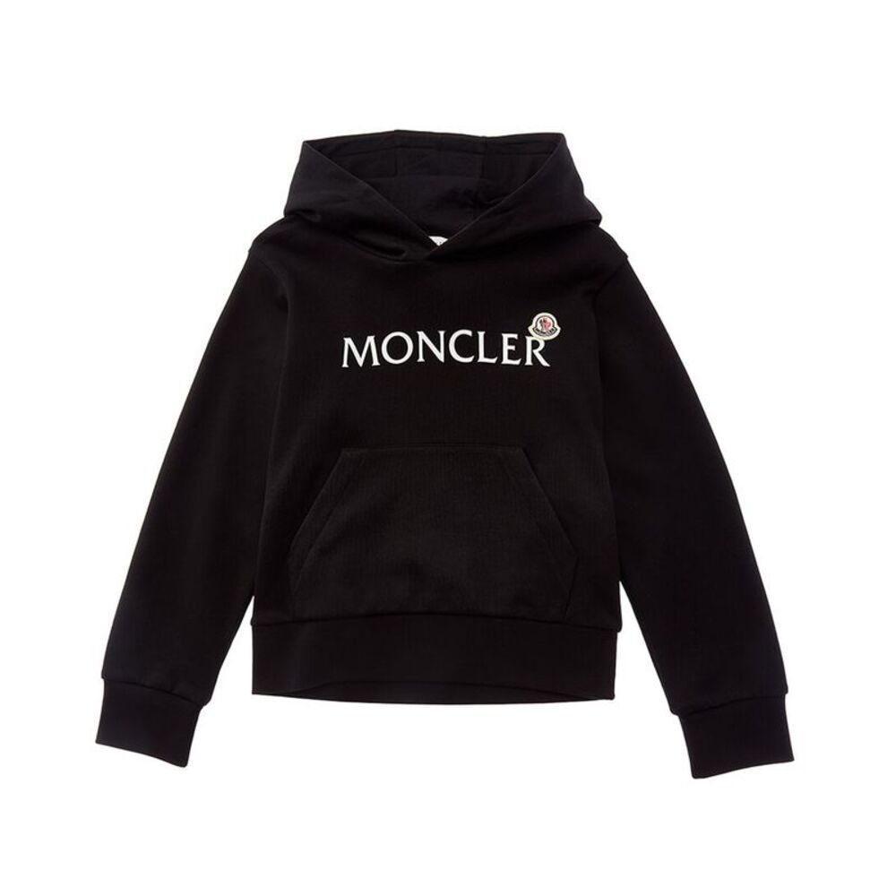 Moncler Girls Hoodie, Black